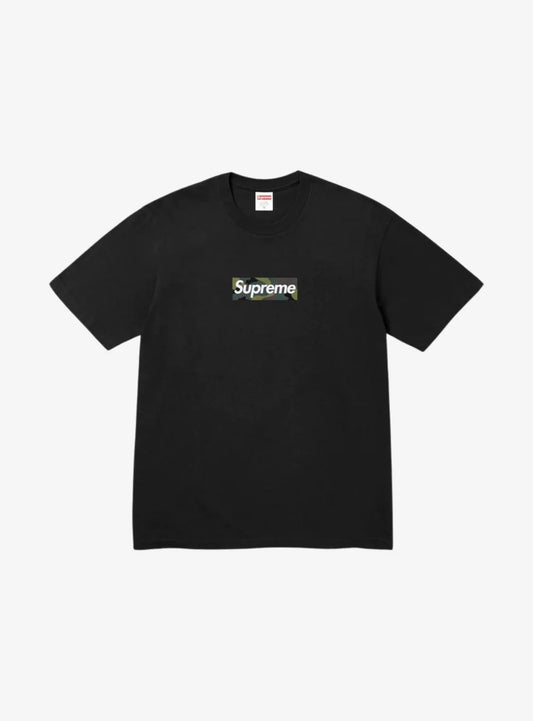 SUPREME T-SHIRT BOX LOGO MILITARY BLACK