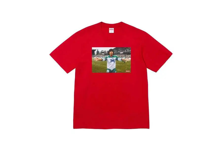 Supreme X Maradona Red