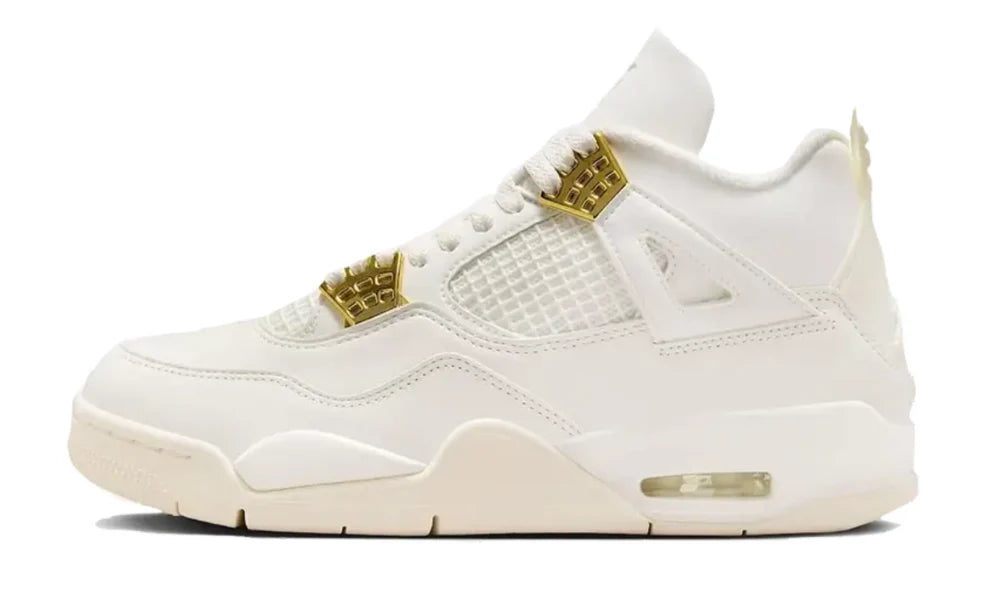 Air Jordan 4 Metallic Gold