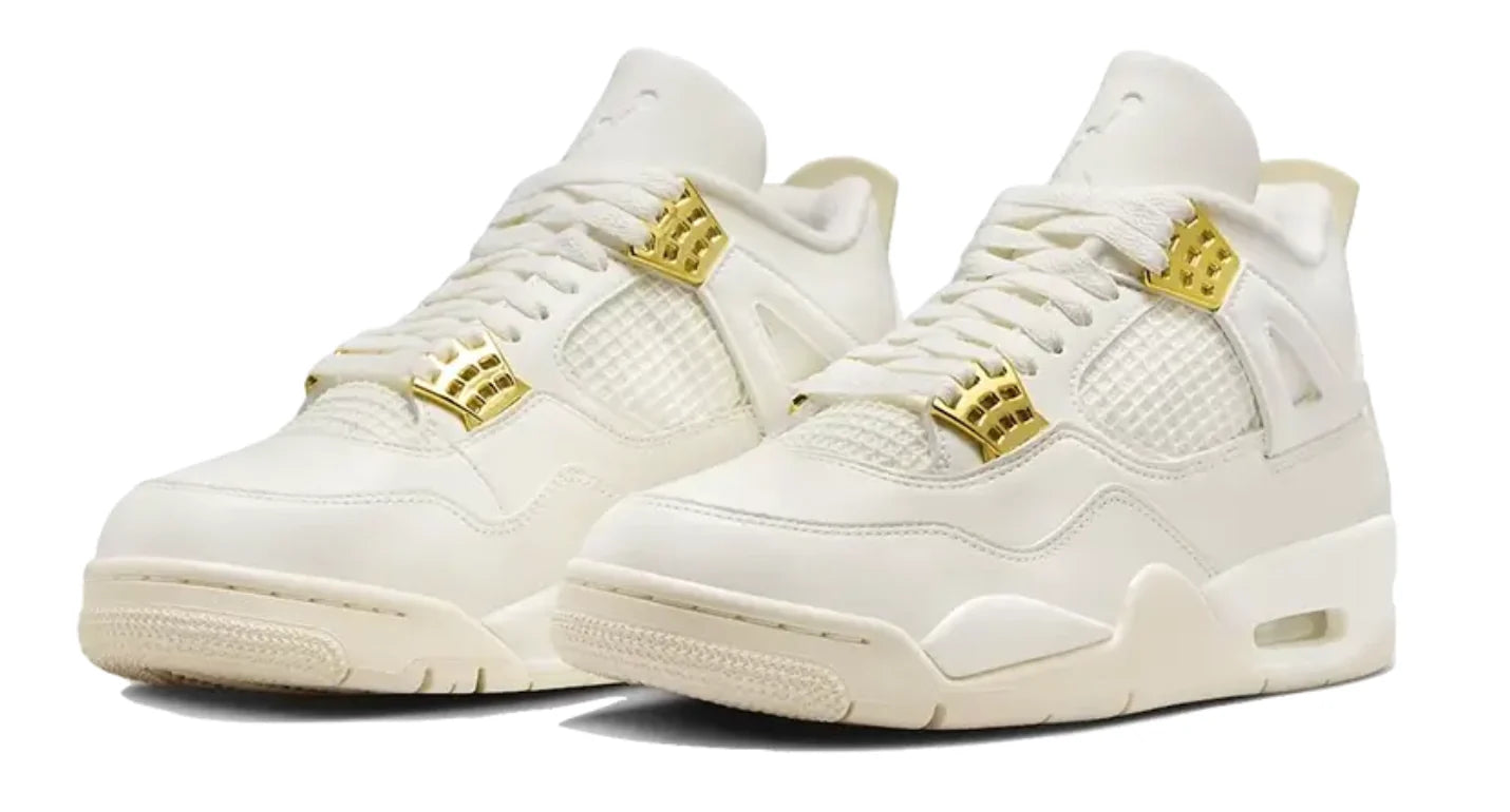 Air Jordan 4 Metallic Gold