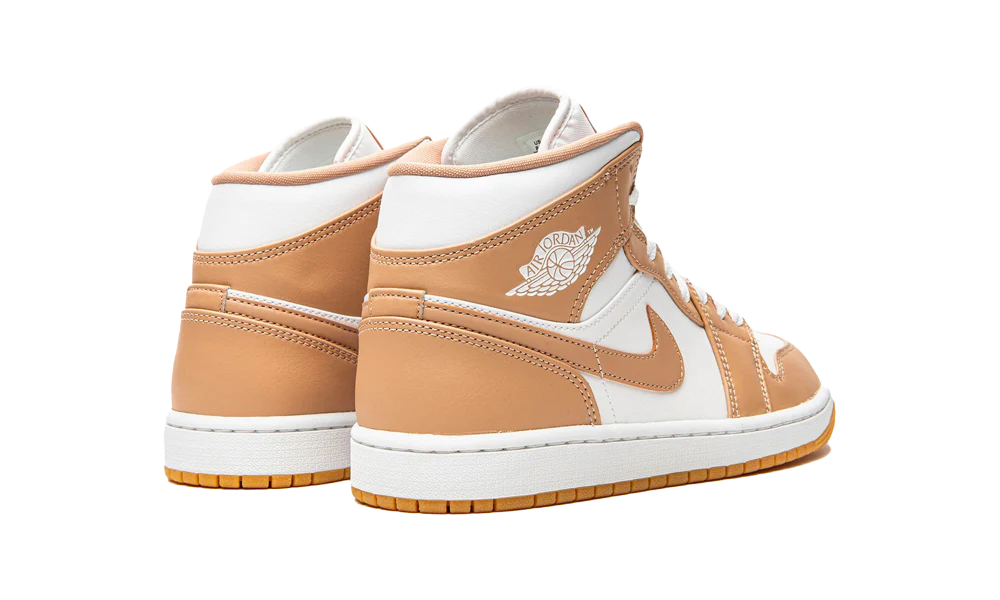 Air Jordan 1 Mid Tan Gum