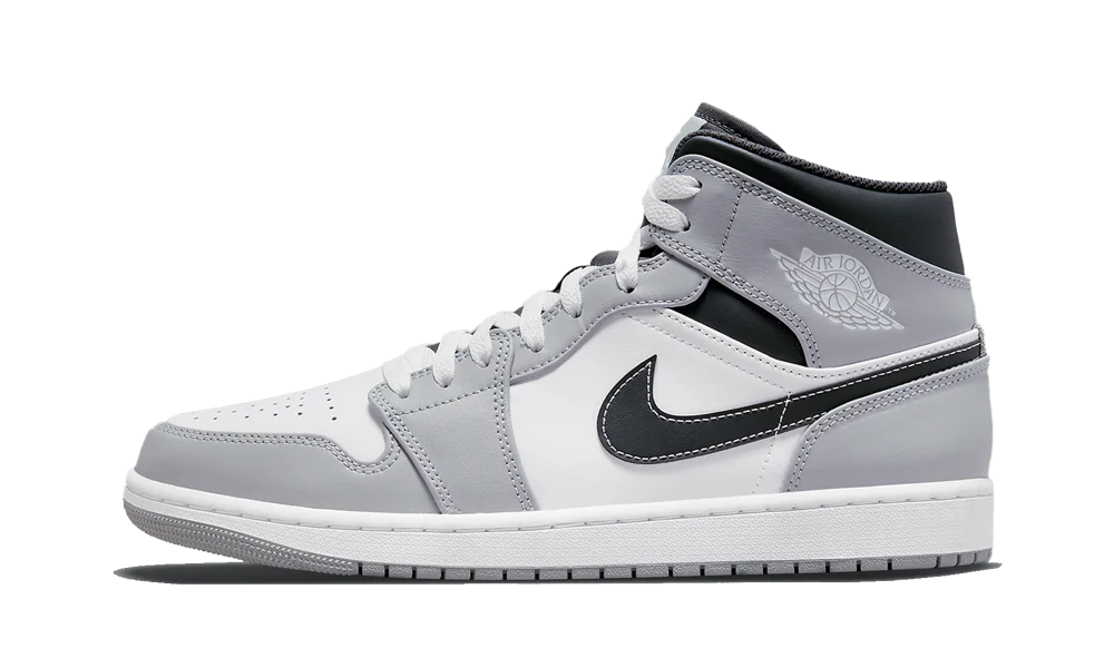 Air Jordan 1 Mid Light Smoke Grey Anthracite