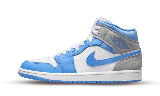 Air Jordan 1 Mid University Blue Grey