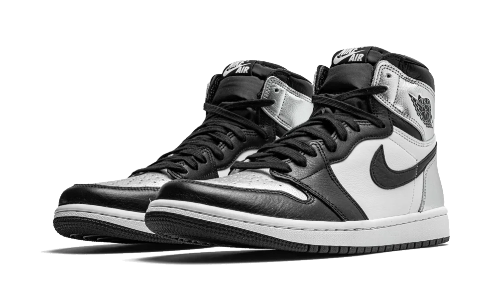 Air Jordan 1 Retro High Silver Toe