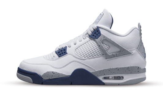 Air Jordan 4 Retro White Midnight Navy